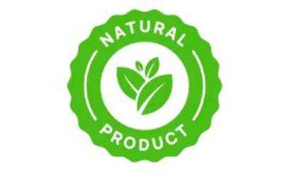 All natural seal indicating plant-based and chemical-free formula